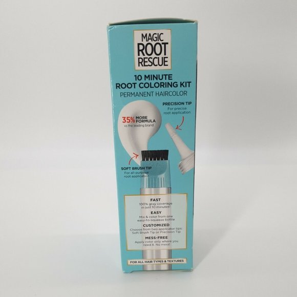 Loreal Root Rescue 10 Minute Root Permanent Hair Coloring Kit #4A DARK ASH BROWN - Picture 4 of 6